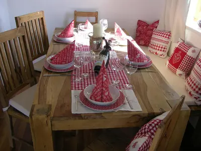 Ein Restaurant oder anderes Speiselokal in der Unterkunft Tirol Juwel