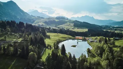 Naturlandschaft in der Nähe des Bed & Breakfasts
