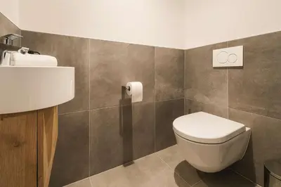 Ein Badezimmer in der Unterkunft HEAVEN 7 Suite - by AlpenLuxus Collection