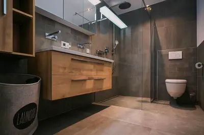 Ein Badezimmer in der Unterkunft HEAVEN 7 Suite - by AlpenLuxus Collection
