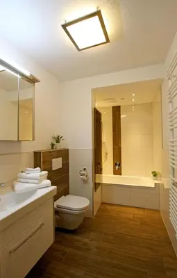 Ein Badezimmer in der Unterkunft Appartement Matthias