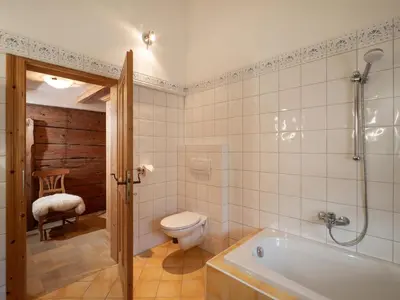 Ein Badezimmer in der Unterkunft Appartement Hintermitterast