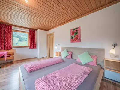 Ein Bett oder Betten in einem Zimmer der Unterkunft Falkenstein