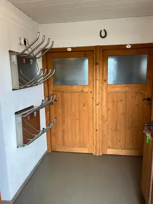 Küche/Küchenzeile in der Unterkunft Sepplhütte
