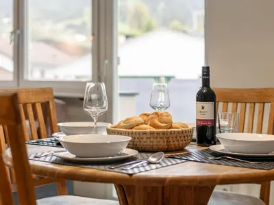 Essen in der Ferienwohnung oder in der Nähe