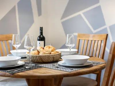 Essen in der Ferienwohnung oder in der Nähe