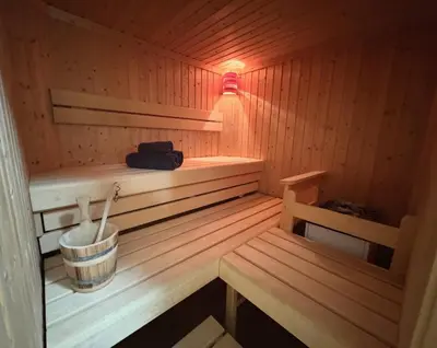 Grundriss der Unterkunft 5* Panorama Chalet mit Sauna by Belle Stay