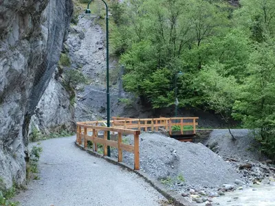 Naturlandschaft in der Nähe der Ferienwohnung
