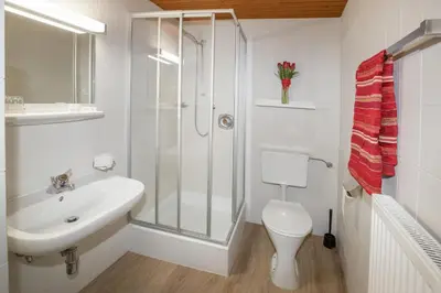 Ein Badezimmer in der Unterkunft Hotel Untermetzger