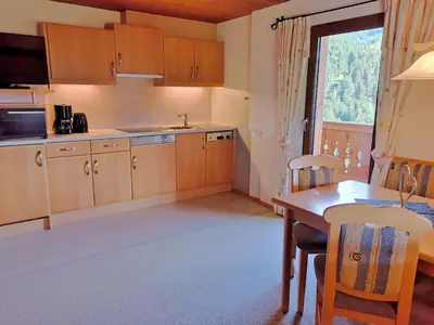 Küche/Küchenzeile in der Unterkunft Hinterreith-Hof