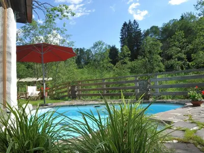 Der Swimmingpool an oder in der Nähe von Kupferhäusel und Zinnhäusel