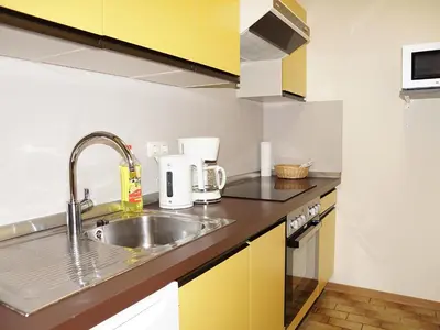 Küche/Küchenzeile in der Unterkunft Landhaus Zehentner