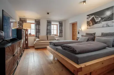 TV/Unterhaltungsangebot in der Unterkunft Exklusive 103 qm FEWO Salvenblick, gratis Skibus direkt ab Wohnung
