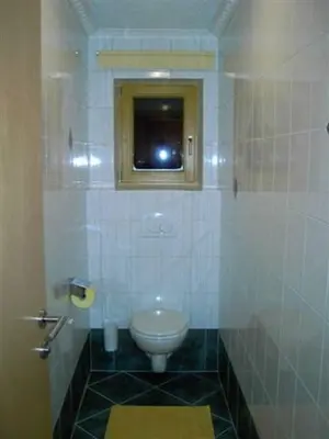Ein Badezimmer in der Unterkunft Fehlehof