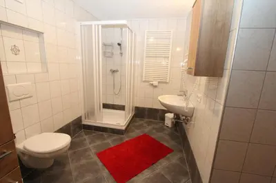 Ein Badezimmer in der Unterkunft Fehlehof