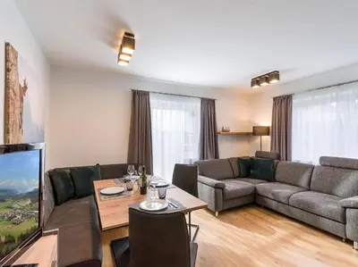 Grundriss der Unterkunft Appartement Ortner