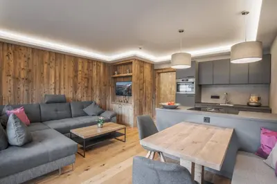 Küche/Küchenzeile in der Unterkunft Premium Apartment Zentral by Alpine Host Helpers