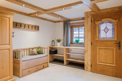 Ein Bett oder Betten in einem Zimmer der Unterkunft Ferienwohnung Kirchern