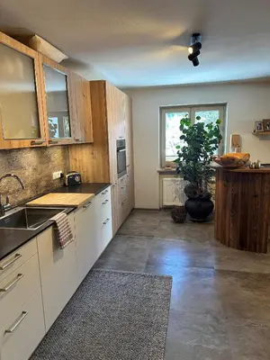 Küche/Küchenzeile in der Unterkunft Haus Egger