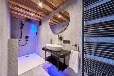 Ein Badezimmer in der Unterkunft NANI - Mountain Chalet