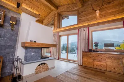 Küche/Küchenzeile in der Unterkunft Chalet Königsleiten 117 A