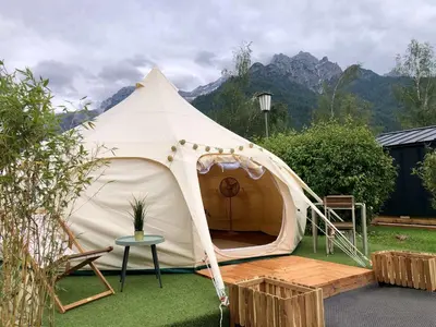 Grundriss der Unterkunft Camping & Ferienunterkünfte Steinplatte