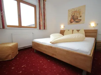 Ein Bett oder Betten in einem Zimmer der Unterkunft Stylish Flats in Uderns near Ski Lifts