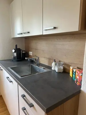 Küche/Küchenzeile in der Unterkunft Ferienwohnung Bärenblick Achensee