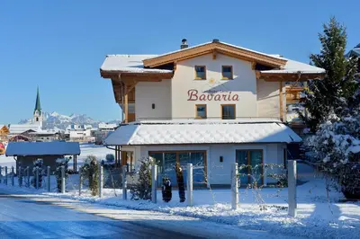 Hotel Garni Bavaria im Winter
