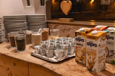 Kaffee-/Teezubehör in der Unterkunft Haus Garden