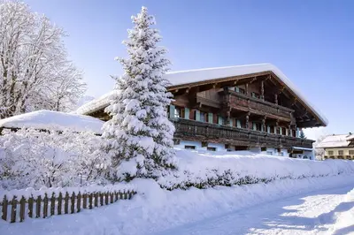 Haus Garden im Winter