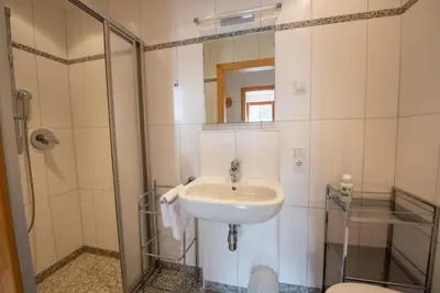 Ein Badezimmer in der Unterkunft Duxeranger A Top 1