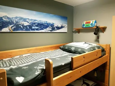 Ein Bett oder Betten in einem Zimmer der Unterkunft Haus Filzstein 117 Top
