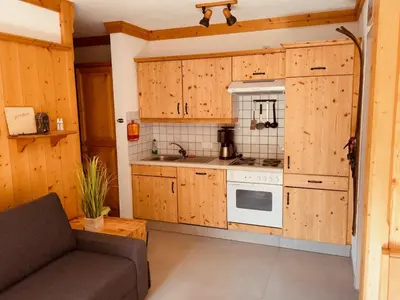 Küche/Küchenzeile in der Unterkunft Chalet Alpine Royal A Top 11