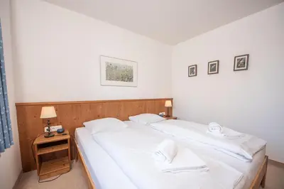 Ein Bett oder Betten in einem Zimmer der Unterkunft Haus Filzstein 144 Top 18