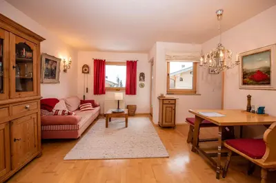 Ein Sitzbereich in der Unterkunft Haus Filzstein 117 Top 2