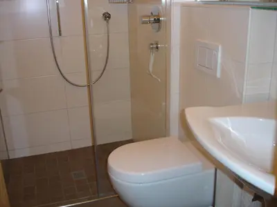 Ein Badezimmer in der Unterkunft Duxeranger E Top 10