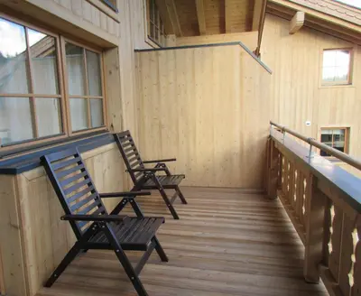 Ein Balkon oder eine Terrasse in der Unterkunft Duxeranger E Top 10