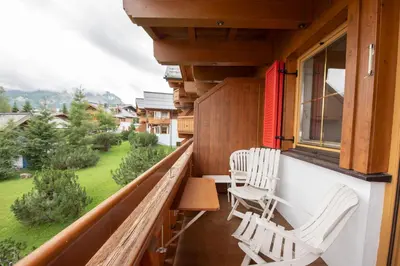 Ein Balkon oder eine Terrasse in der Unterkunft Haus Filzstein 135 Top 3