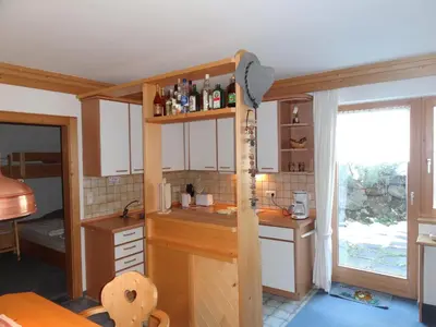 Küche/Küchenzeile in der Unterkunft Haus Plattenkogel Top 2