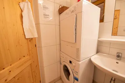 Ein Badezimmer in der Unterkunft Almhäuser Filzsteinalpe Almhaus 198