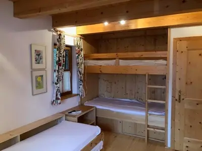 Ein Bett oder Betten in einem Zimmer der Unterkunft Haus 128 Top 2