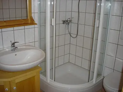 Ein Badezimmer in der Unterkunft Haus 128 Top 2