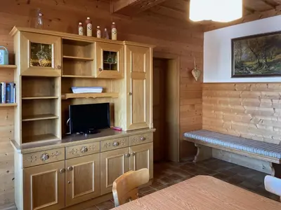 TV/Unterhaltungsangebot in der Unterkunft Haus Hölzlbauer Top 4