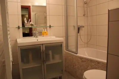 Ein Badezimmer in der Unterkunft Haus Elisabeth Top 115