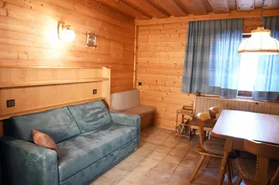 Ein Sitzbereich in der Unterkunft Haus Hölzlbauer Top 18