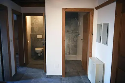 Ein Badezimmer in der Unterkunft Haus Hölzlbauer Top 18