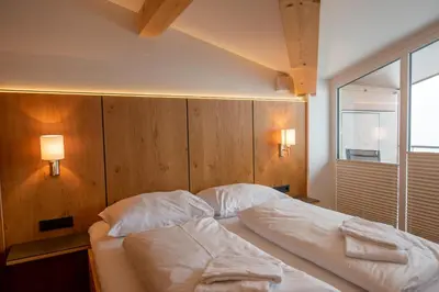 Ein Bett oder Betten in einem Zimmer der Unterkunft Arena Juwel 104 Top 9