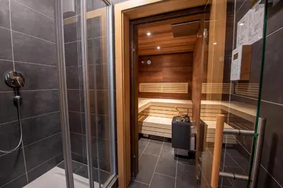 Ein Badezimmer in der Unterkunft Arena Juwel 104 Top 9