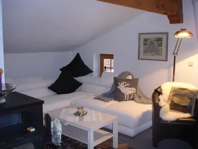 Ein Sitzbereich in der Unterkunft Haus Winterland Top 5